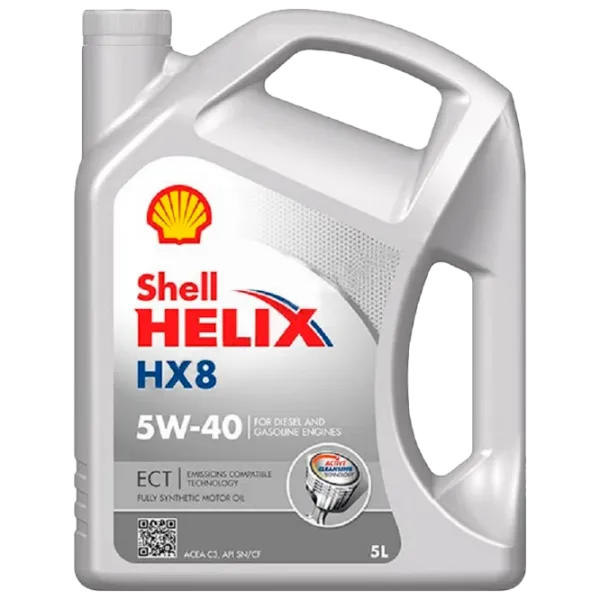 Моторное масло Shell Helix HX8 ECT 5W-40 5W-30 синтетическое photo 1