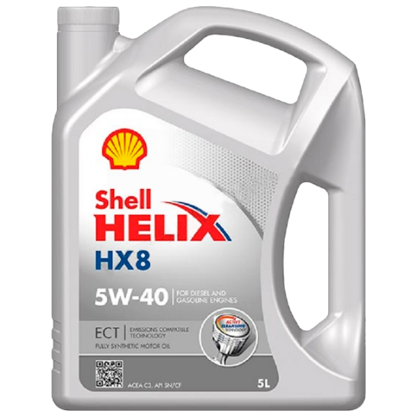 Моторное масло Shell Helix HX8 ECT 5W-40 5W-30 синтетическое photo 1