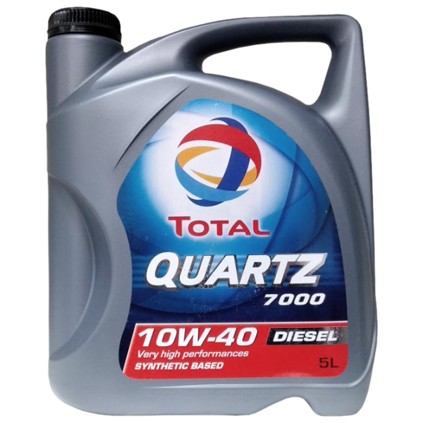 Ulei de motor Total Quartz 7000 Diesel 10W-40 10W-40 5 l semisintetic photo 1
