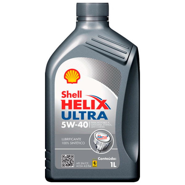 Моторное масло Shell Helix Ultra 5W-40 5W-40 синтетическое photo 1