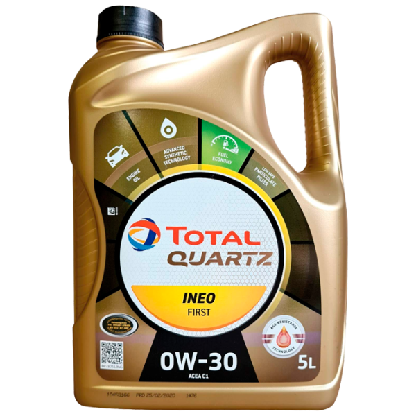 Ulei de motor Total Quartz Ineo First 0W-30 0W-30 5 l sintetic photo 1
