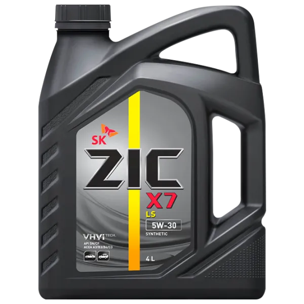 Ulei de motor ZIC X7 LS 5W-30 5W-30 4 l sintetic photo 1