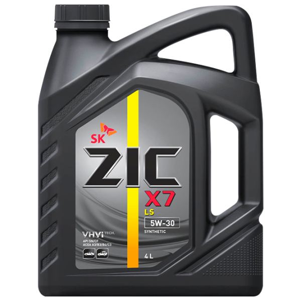 Ulei de motor ZIC X7 LS 5W-30 5W-30 4 l sintetic photo 1