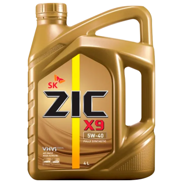 Ulei de motor ZIC X9 5W-30 5W-30 4 l sintetic photo 1
