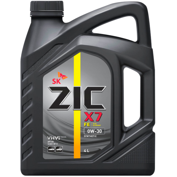 Ulei de motor ZIC X7 FE 0W-30 0W-30 4 l sintetic photo 1