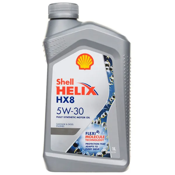 Моторное масло Shell 5W-30 Helix HX8 ECT 5W-30 1 л синтетическое photo 1