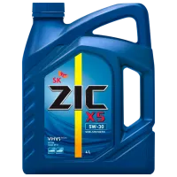 Ulei de motor ZIC X5 5W-30 5W-30 6 l semisintetic