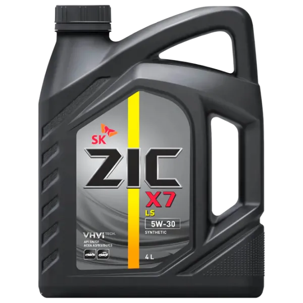 Моторное масло ZIC X7 LS 10W-40 10W-40 4 л синтетическое photo 1