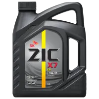 Моторное масло ZIC X7 LS 10W-40 10W-40 4 л синтетическое