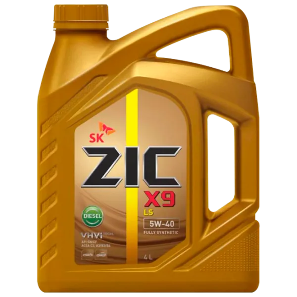 Ulei de motor ZIC X9 Diesel LS 5W-40 5W-40 4 l sintetic photo 1