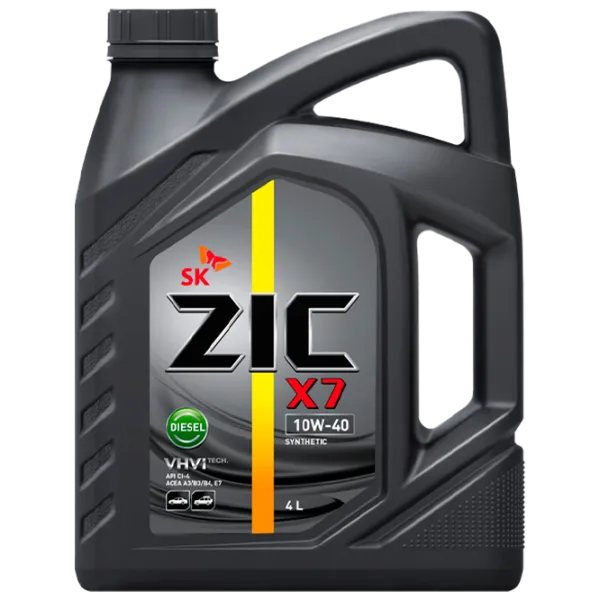 Ulei de motor ZIC X7 Diesel 10W-40 10W-40 4 l sintetic photo 1
