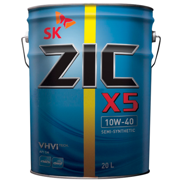 Ulei de motor ZIC X5000 10W-40 10W-40 semisintetic photo 1