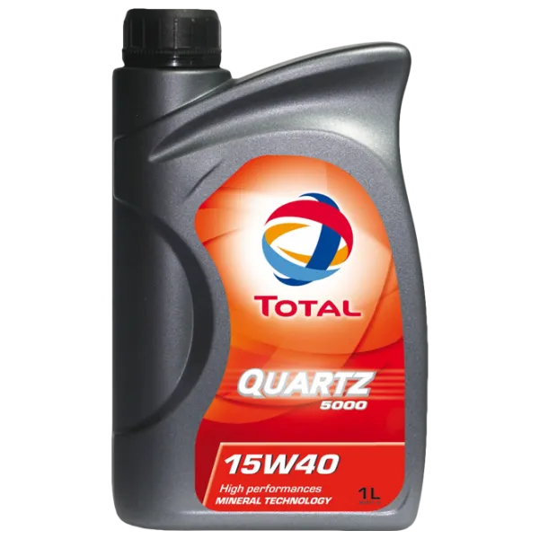 Моторное масло Total Quartz 5000 15W-40 15W-40 1 л минеральное photo 1