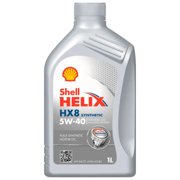 Моторное масло Shell Helix HX8 ECT 5W-40 5W-40 1 л синтетическое photo 1