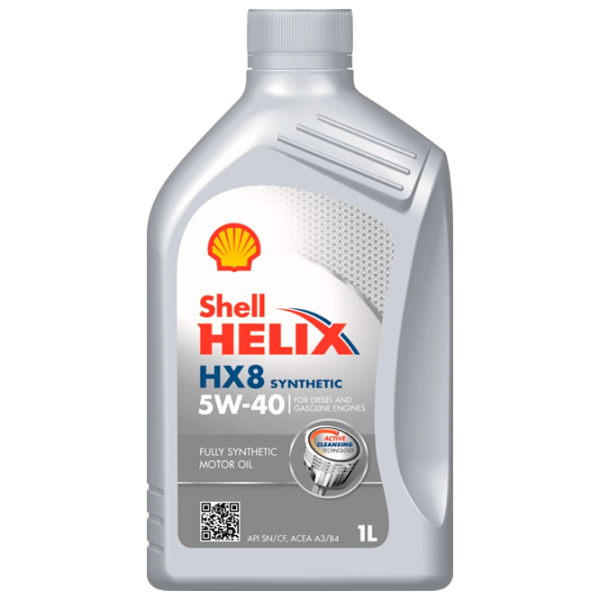Моторное масло Shell Helix HX8 ECT 5W-40 5W-40 1 л синтетическое photo 1