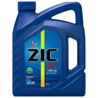 Моторное масло ZIC X5 Diesel 10W-40 10W-40 6 л полусинтетическое