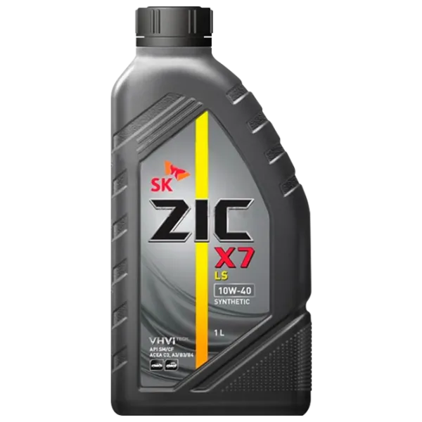 Ulei de motor ZIC X7 LS 10W-40 10W-40 1 l sintetic photo 1