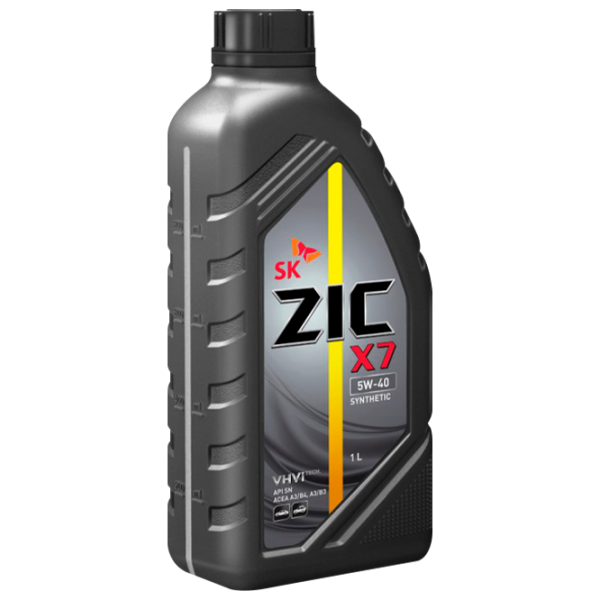 Моторное масло ZIC X7 5W-40 5W-40 1 л синтетическое photo 1