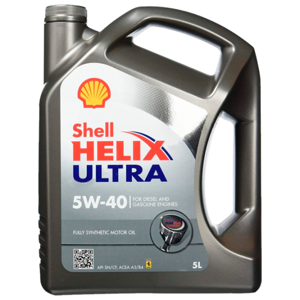 Ulei de motor Shell Helix Ultra 5W-40 5W-40 5 l sintetic photo 1