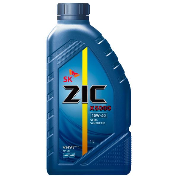 Ulei de motor ZIC X5000 10W-40 10W-40 1 l semisintetic photo 1