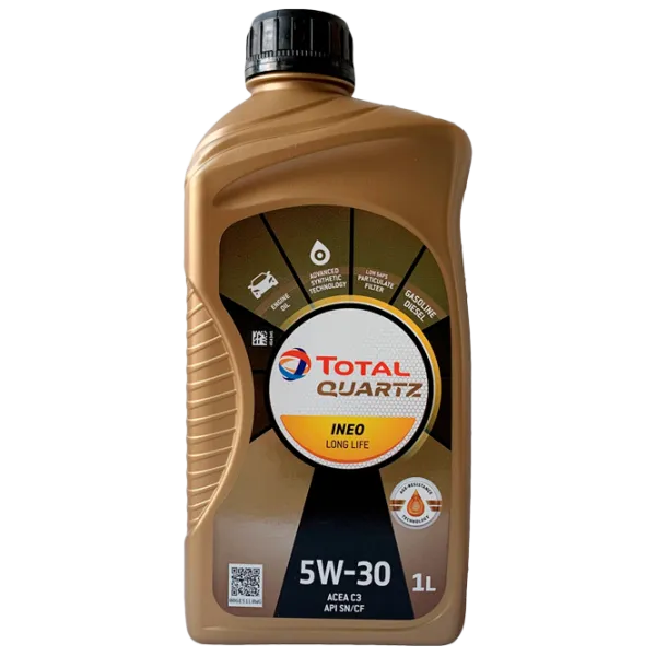 Моторное масло Total Quartz Ineo Long Life 5W-30 5W-30 1 л синтетическое photo 1