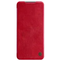Husă pentru smartphone Xiaomi Redmi Note 9S/ Note 9 Pro Nillkin/ Flip Cover/ Piele/ Red