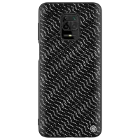 Husă pentru smartphone Xiaomi Redmi Note 9S/ Note 9 Pro Nillkin/ Back/ TPU/ PC/ Black Silver