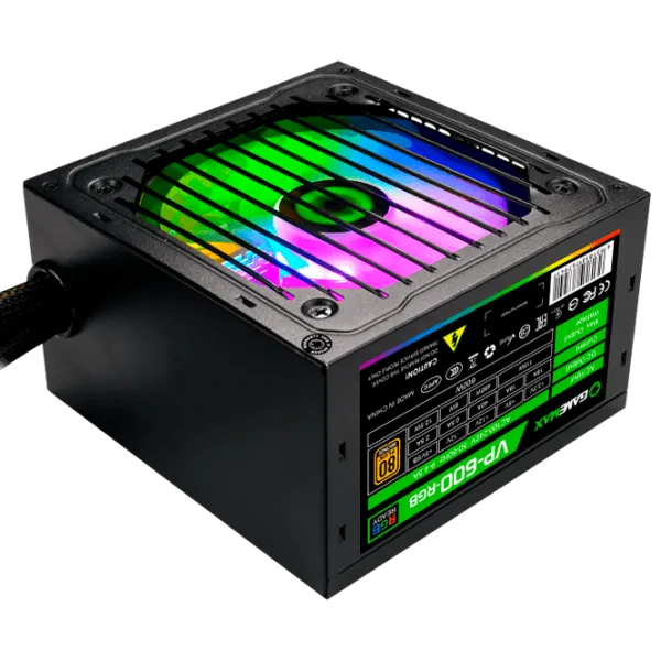 Блок питания Gamemax VP-600-RGB 80+ Bronze/ 600 Вт photo 1