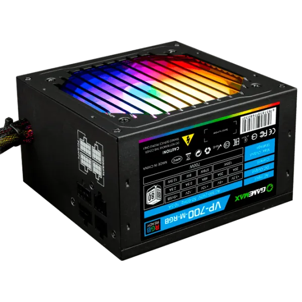 Блок питания Gamemax VP-700-RGB-M 80+ Bronze/ 700 Вт photo 1