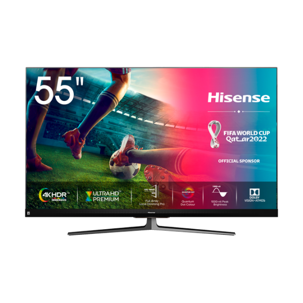 Televizor Hisense 55U8QF 55"/ ULED/ 4K/ Smart/ Black photo 1