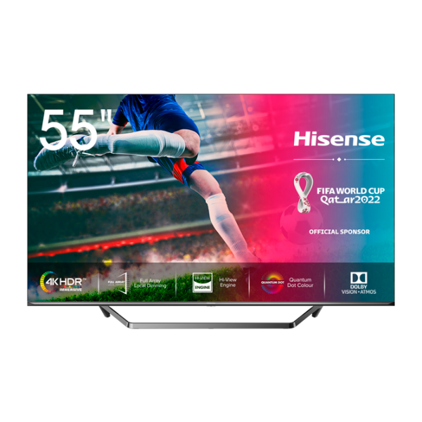 Televizor Hisense 55U7QF 55"/ ULED/ 4K/ Smart/ Black photo 1 Televizor Hisense 55U7QF 55"/ ULED/ 4K/ Smart/ Black photo 1