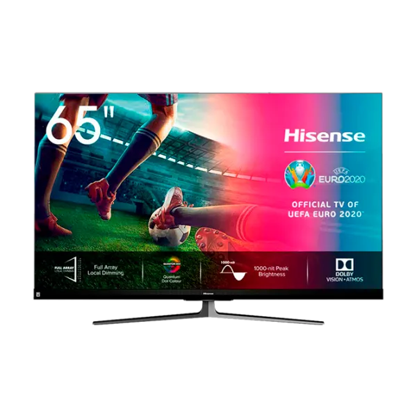 Телевизор Hisense 65U8QF 65"/ ULED/ 4K/ Smart/ Черный photo 1 Телевизор Hisense 65U8QF 65"/ ULED/ 4K/ Smart/ Черный photo 1