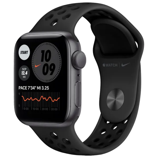 Умные часы Apple Watch SE Nike 1.57"/ MYYF2/ Anthracite Черный photo 1