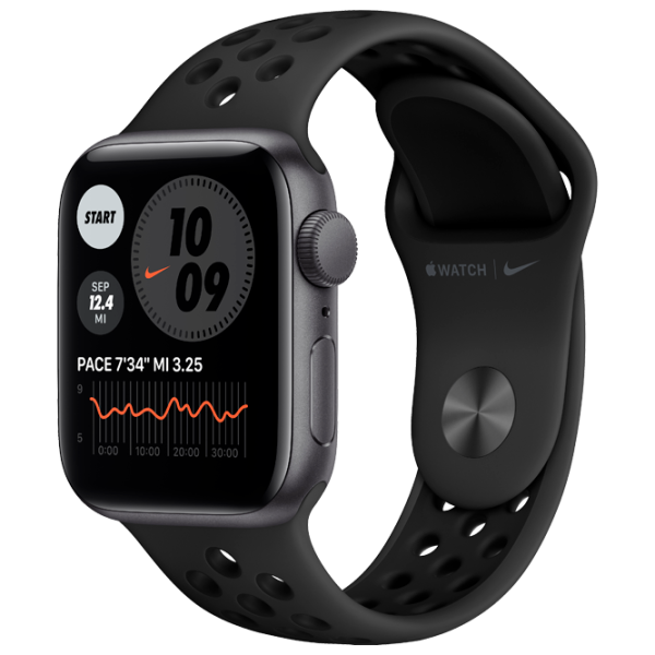 Умные часы Apple Watch SE Nike 1.57"/ MYYF2/ Anthracite Черный photo 1