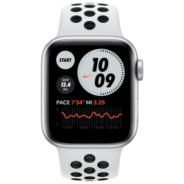 Умные часы Apple Watch SE Nike 1.78"/ MYYH2/ Pure Platinum Серебристый photo 1 Умные часы Apple Watch SE Nike 1.78"/ MYYH2/ Pure Platinum Серебристый photo 1