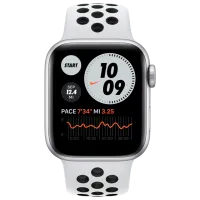 Ceas inteligent Apple Watch SE Nike 1.57"/ MYYD2/ Pure Platinum Silver