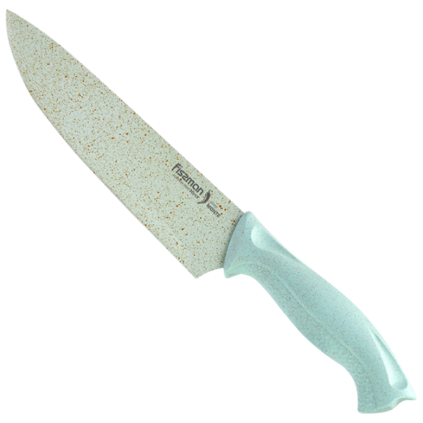 Кухонный нож Fissman 2340 MONTE Нержавеющая сталь/ Синий photo 1