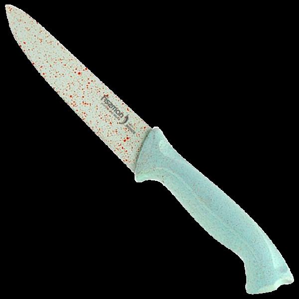 Cuțit de bucătărie Fissman 2342 MONTE Oțel inoxidabil/ Plastic/ Blue photo 1