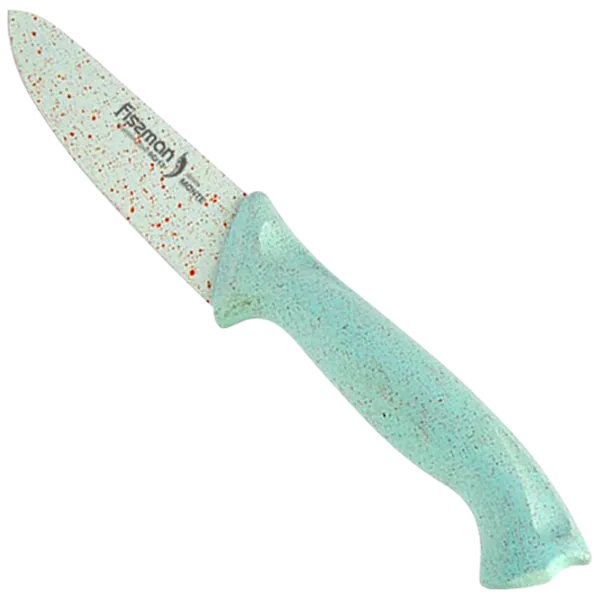 Кухонный нож Fissman 2343 MONTE Нержавеющая сталь/ Синий photo 1