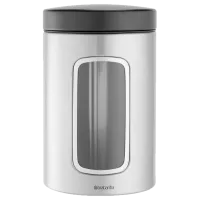 Rezervor de stocare BRABANTIA 299247 1.4 l/ Oțel/ Silver