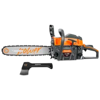 Fierăstrău cu lanţ Daewoo DACS 4500 + Axe pe benzină/ Orange