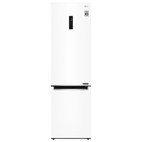 Frigider LG GA-B509MQSL cu congelator jos 384 l / 203 cm / White photo 1