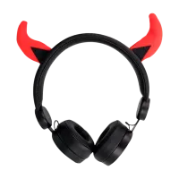 Наушники Forever AMH-100 Devil Черный Проводная/ Персональный