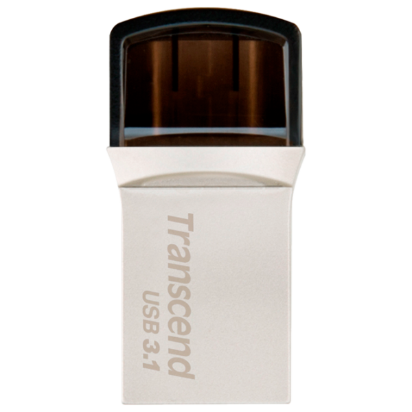 Transcend JetFlash 890 128 GB Silver photo 1