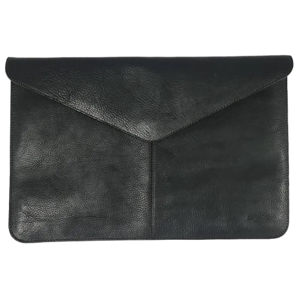 Husă pentru laptop Baggins Leather Sleeve 14"/ Black photo 1