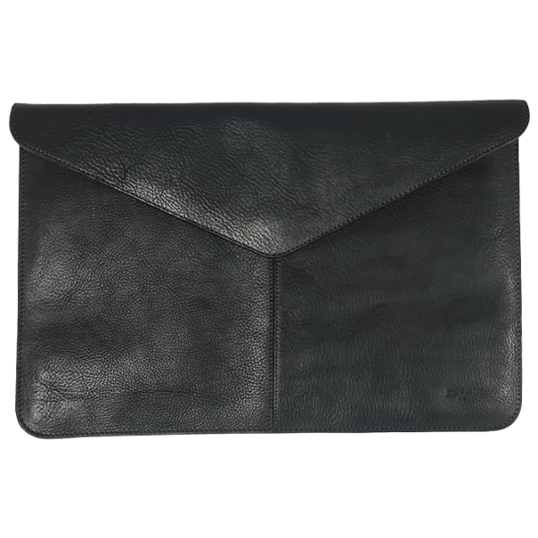 Husă pentru laptop Baggins Leather Sleeve 14"/ Black photo 1
