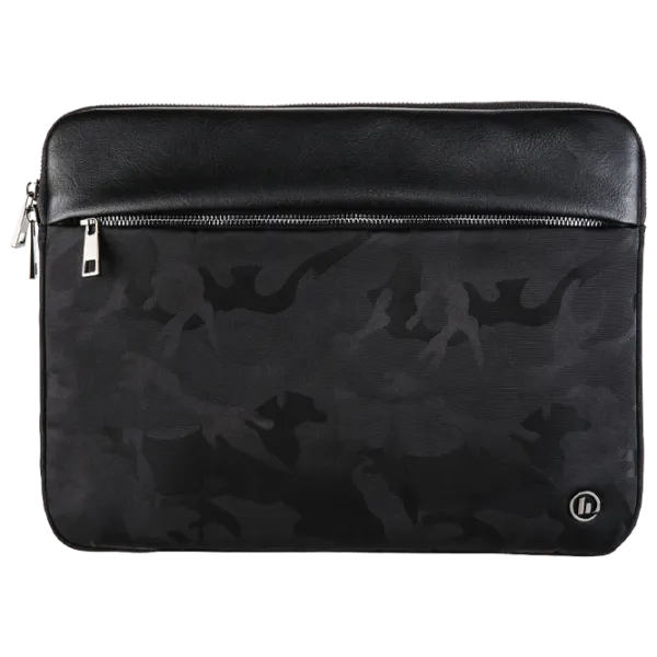 Husă pentru laptop Hama Mission Camo 13.3"/ Black photo 1