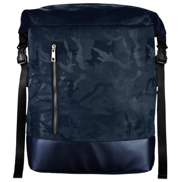 Rucsac Hama Roll Top Mission Camo 15.6"/ Navy Blue photo 1