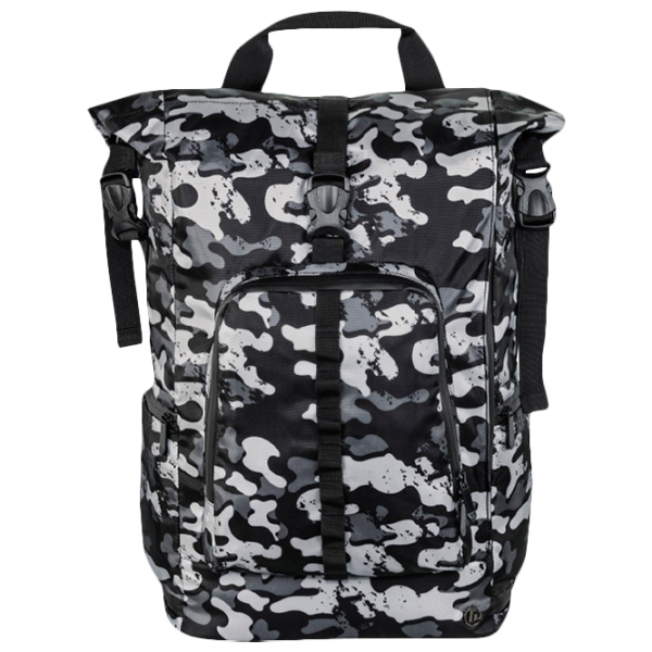 Рюкзак Hama Roll-Top 15.6"/ Camouflage Серый photo 1 Рюкзак Hama Roll-Top 15.6"/ Camouflage Серый photo 1