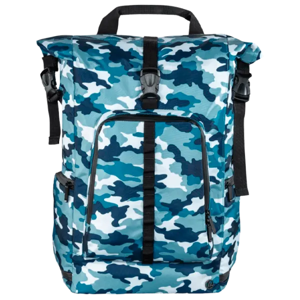 Рюкзак Hama Roll-Top 15.6"/ Camouflage Синий photo 1 Рюкзак Hama Roll-Top 15.6"/ Camouflage Синий photo 1